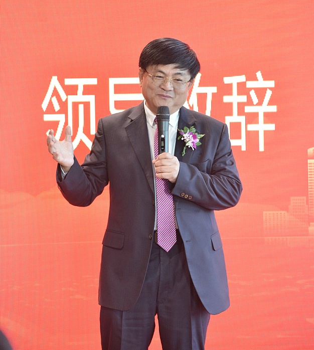 杭州臺商協會會長劉光榮開業致辭