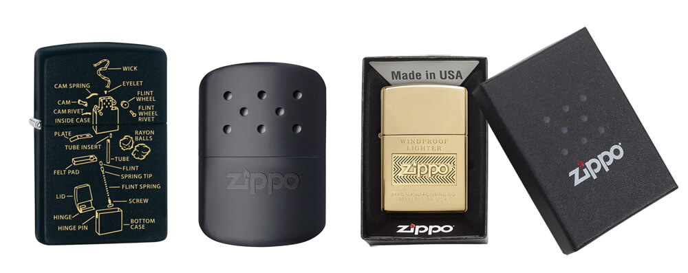 Zippo也將制作打火機的技術轉化為隨身懷爐