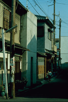 圖三：住吉的長屋，日本大阪，1975-1976，攝影：安藤忠雄