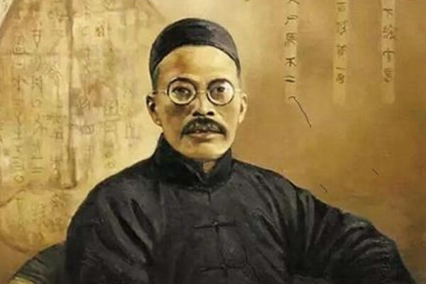 圖一：王國維是中國近現代學者。長期研究哲學與美學，形成獨特的美學思想體系。