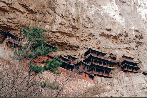 圖四：懸空寺，山西大同