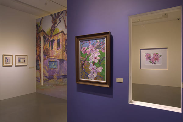 圖二：自然耀彩——徐驥作品展覽，其作品描繪大自然重視自然美和真實(shí)美。