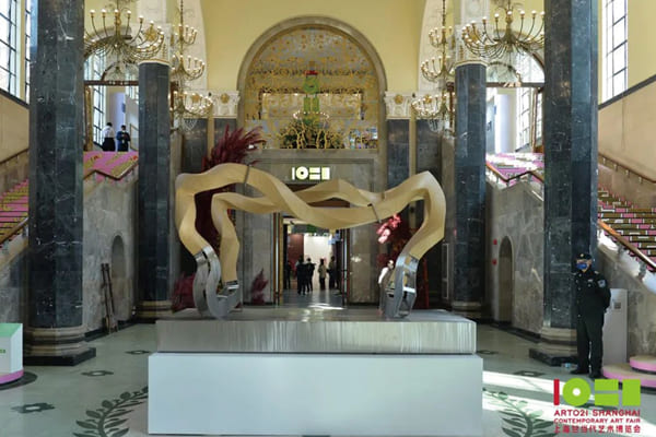 圖二：第十屆ART021展會現場（圖片來源：ART021）