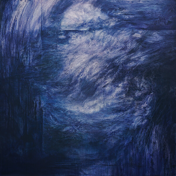 2022永恒島+No.9，180*180cm，2017