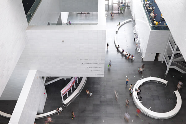 「天津圖書館文化中心館」總建筑面積達到5.5萬平方米的規模，能容納高達六百萬冊的藏書量。